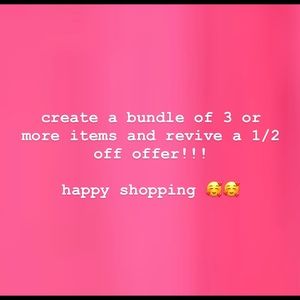 BUNDLE DISCOUNT OFFER